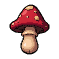 star shaped mushroom  rare legendary