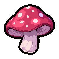 tiny cluster mushrooms  enchanted sparkle