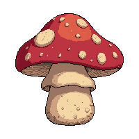 tiny cluster mushrooms  freshly picked