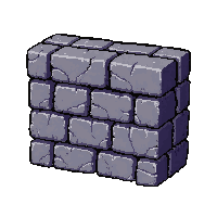 stone wall block  ancient weathered