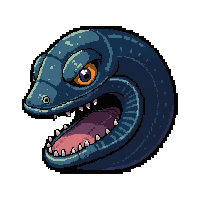 eel electric moray  deep sea dark