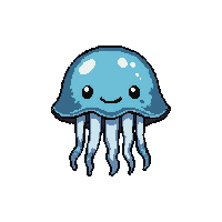 jellyfish electric  cute chibi baby