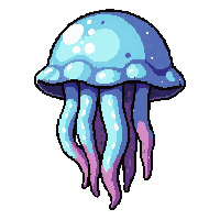jellyfish electric  pearl iridescent