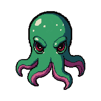 kraken tentacle baby  camouflage hidden