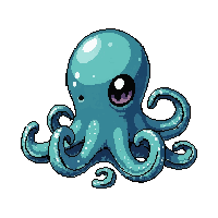 kraken tentacle baby  crystal gem body