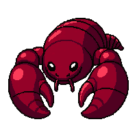 lobster red claw  deep sea dark