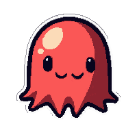 lobster red claw  translucent ghostly