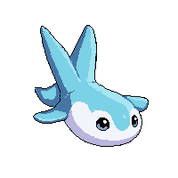 manta ray gliding  pearl iridescent
