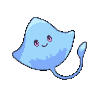 manta ray gliding  translucent ghostly