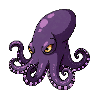 octopus tentacle  fierce predator pose