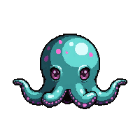 octopus tentacle  pearl iridescent