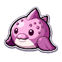 pufferfish spiky  crystal gem body