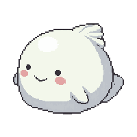 pufferfish spiky  cute chibi baby