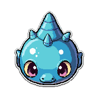 pufferfish spiky  magical enchanted