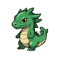sea dragon leafy  cute chibi baby