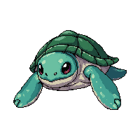 sea turtle ancient  bioluminescent glow