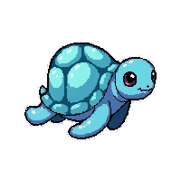 sea turtle ancient  pearl iridescent