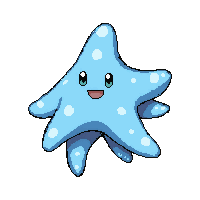 starfish five arm  arctic ice blue