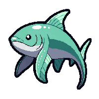 swordfish sharp  bioluminescent glow