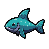 swordfish sharp  tropical bright neon
