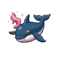 whale humpback  magical enchanted