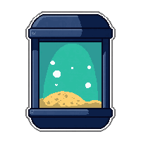 deep sea lantern  broken half piece