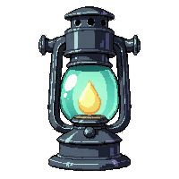 deep sea lantern  museum quality restored