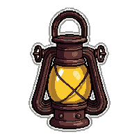 deep sea lantern  rusty ancient relic
