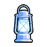 deep sea lantern  silver moonlit