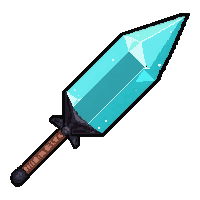 harpoon spear gun  crystal clear gem