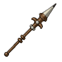 harpoon spear gun  pearl decorated