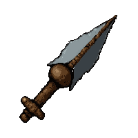 harpoon spear gun  rusty ancient relic