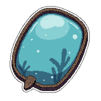 mermaid comb mirror  complete and whole