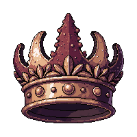 ocean crown tiara  barnacle encrusted