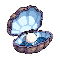 pearl giant oyster  freshly recovered
