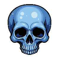 pirate flag skull  barnacle encrusted