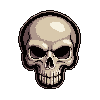 pirate flag skull  complete and whole