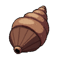 shell conch horn  rusty ancient relic