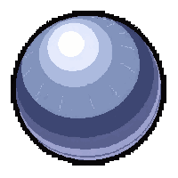 ship cannon ball  silver moonlit