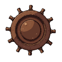 ship wheel helm  complete and whole