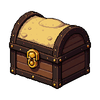 treasure chest sunken  sand covered buried