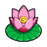 lily pad flower  enchanted sparkle