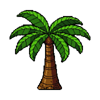 palm tree small  enchanted sparkle