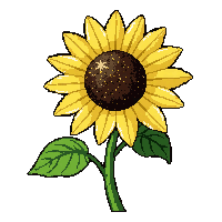 sunflower yellow  enchanted sparkle