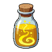 speed yellow  twisted spiral bottle