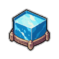 frost ice crystal ring  legendary ancient