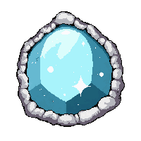 frost ice crystal ring  tarnished old