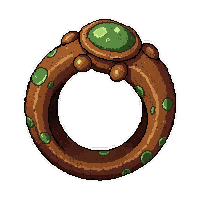 nature vine ring  cracked damaged