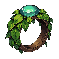 nature vine ring  pristine new