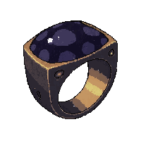 onyx black ring  simple minimalist